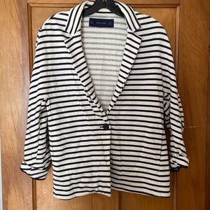 Zara striped blazer
